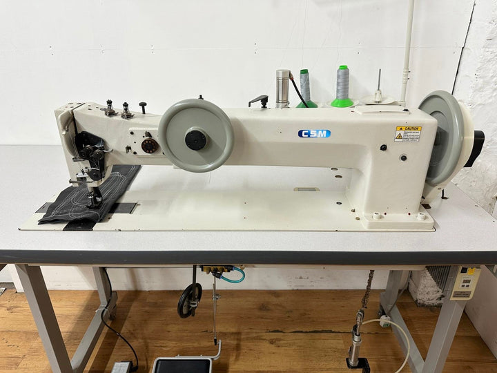 Twin needle long arm 