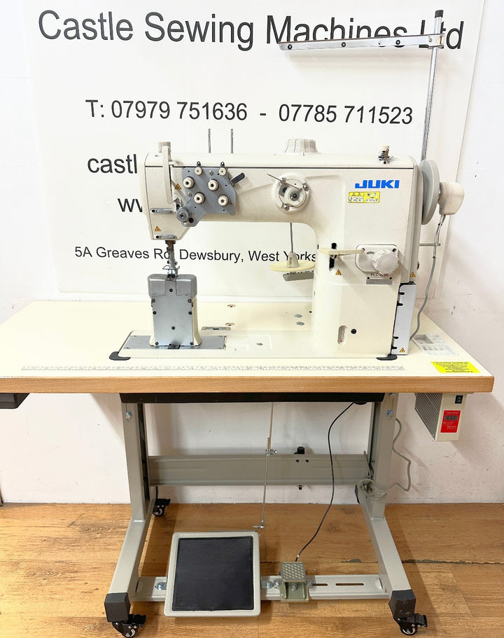 Juki 2760 twin needle post bed