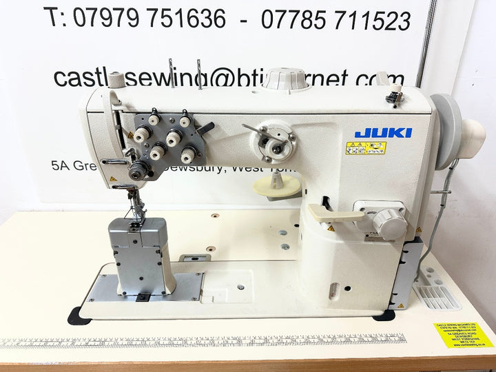 Juki 2760 twin needle post bed