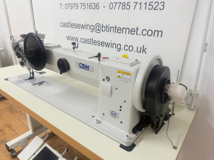 CSM 221 Long Arm Walking Foot Single Needle New Machine – Castle Sewing ...