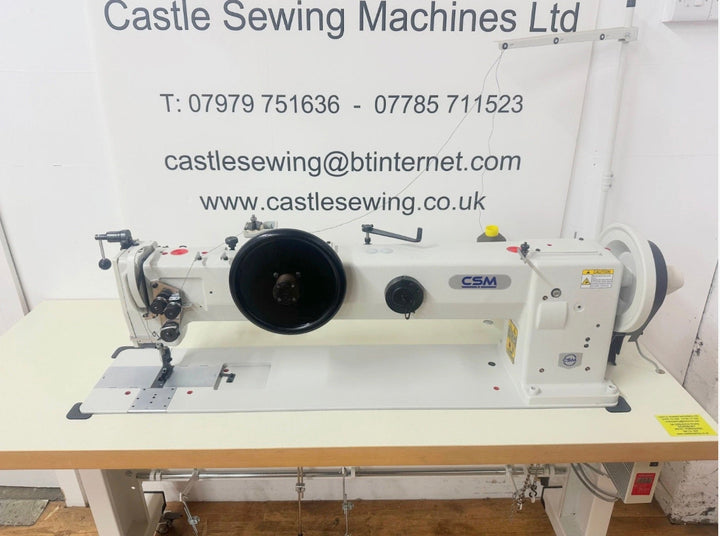 CSM 221 Long Arm Walking Foot Single Needle New Machine – Castle Sewing ...