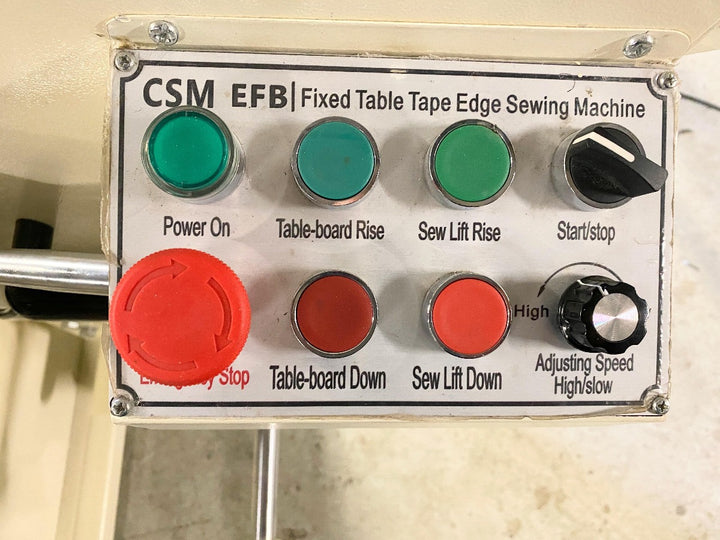 Mattress Tape Edge Machine CSM New Machine - Castle Sewing UK